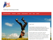 Tablet Screenshot of digi-taal.net